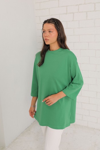 YEŞİL Basic Tunik 3-3108